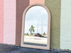 Coastal Chic Pencil Reed Arch Mirror