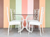 Palm Beach Style Faux Bamboo Outdoor Dining Set