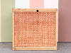 Old Florida Rattan Cabinet