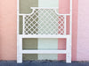 Pair of Ficks Reed Rattan Spindle Twin Headboards