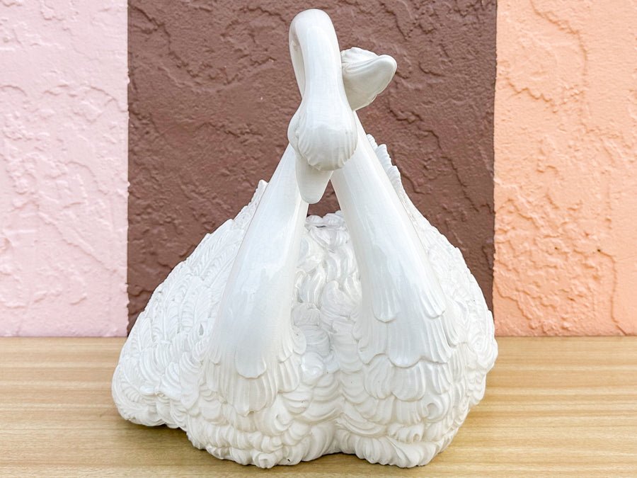 Sweet Ceramic Swans