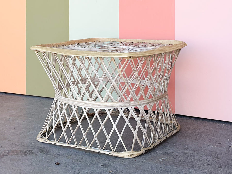 Webspun Ottoman