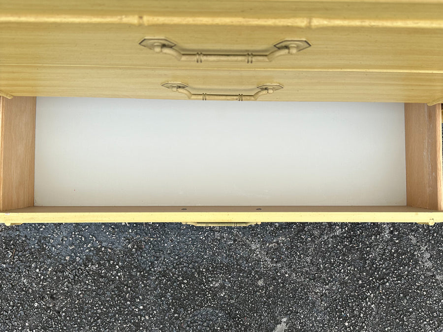 Thomasville Faux Bamboo Tall Chest