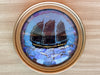 Pair of Sailing Ships Butterfly Art
