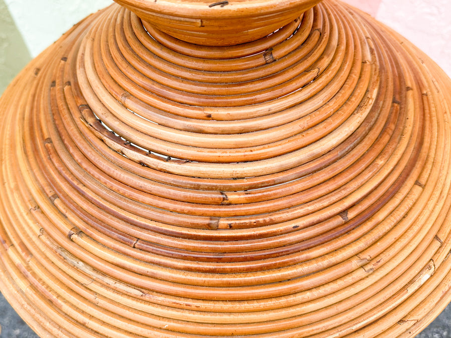 Pencil Reed Rattan Pendant