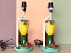 Pair of Tiki Chic Lamps