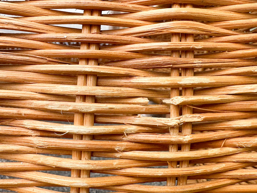 Oversized Wicker Coffee Table