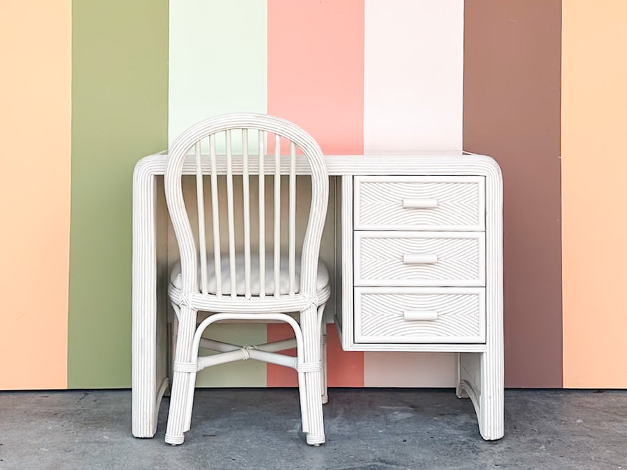 Pencil Reed Desk and Chair