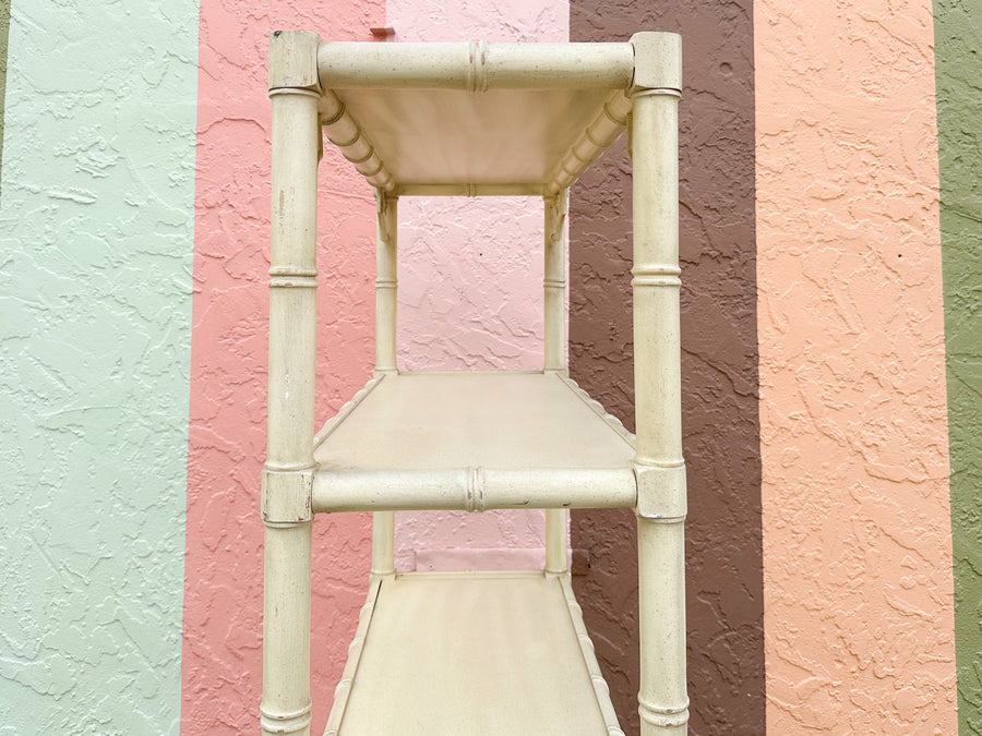 Thomasville Faux Bamboo Etagere
