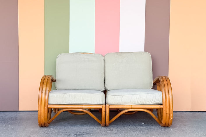 Ficks Reed Rattan Loveseat