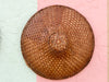 Pair of Cane and Rattan Hats