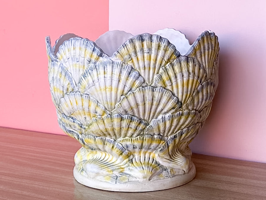 Italian Shell Cachepot