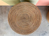 Pair of Antique Pencil Reed Rattan Side Tables