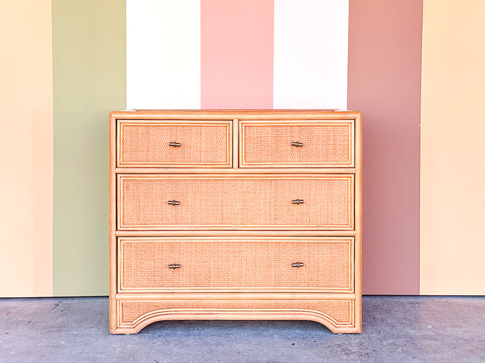 Natural Ficks Reed Rattan Chest