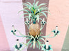 Tole Pineapple Chandelier