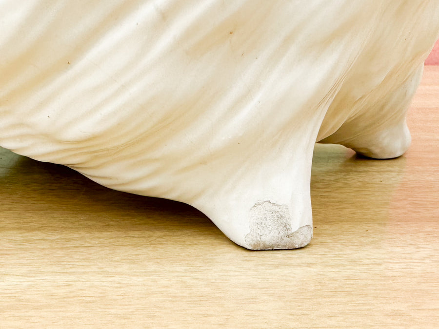 Cream Conch Shell Cachepot