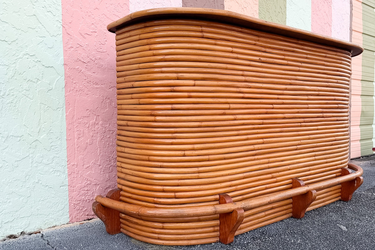 Old Florida Rattan Bar