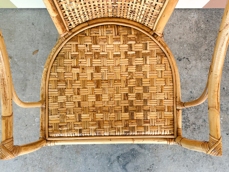 Island Style Rattan Arm Chair