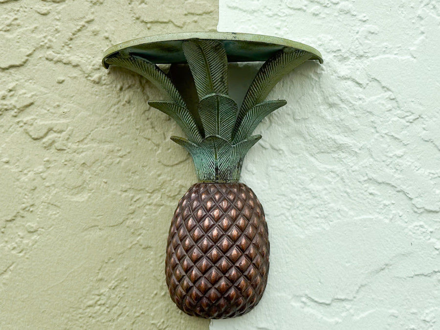 Pair of Pineapple Wall Shelves