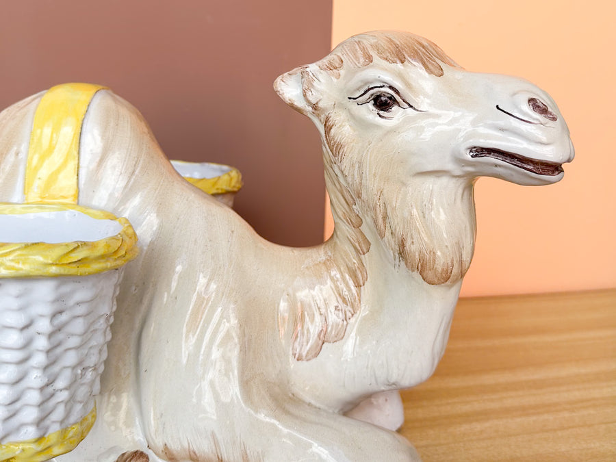 Ceramic Camel Cachepot