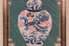 Colorful Ginger Jar Needlepoint Art