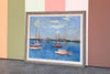 Sailboat Scene Original Art
