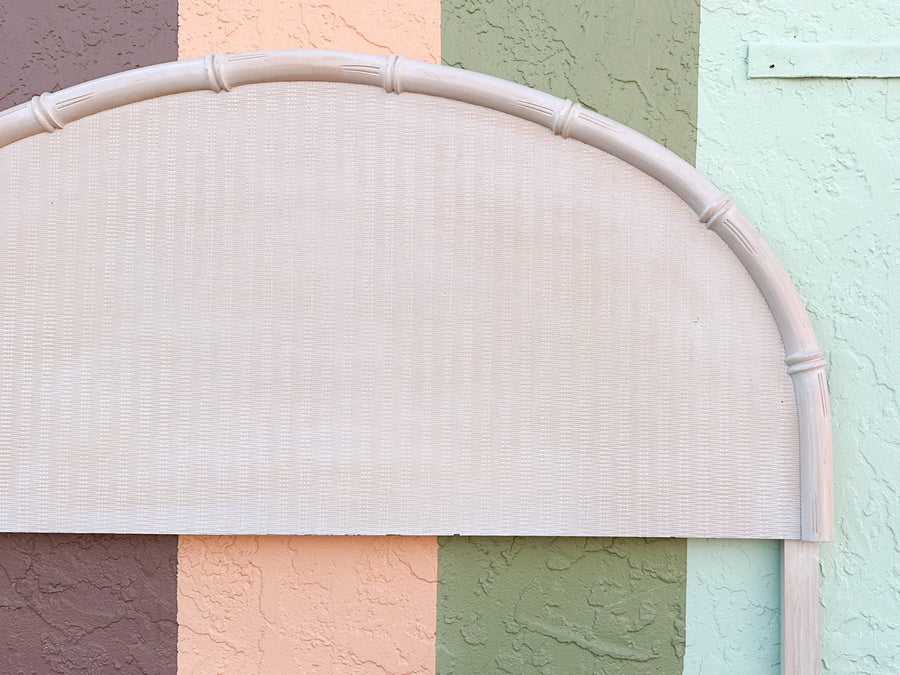 Faux Bamboo Queen Headboard