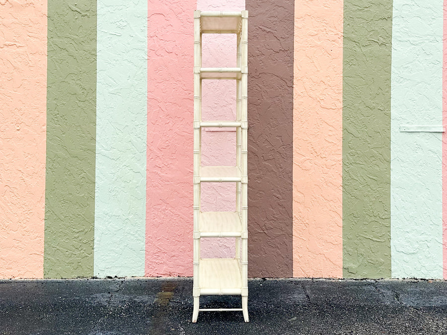 Thomasville Faux Bamboo Etagere