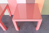 Pair of Coral Ming Style Side Tables