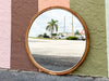 Extra Large Round Rattan Mirror