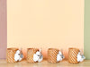 Set of Eight Shellegance Napkin Rings