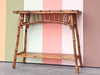 Tortoiseshell Bamboo Console