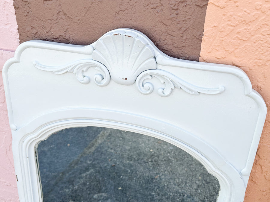 Pair of Shell Motif Mirrors