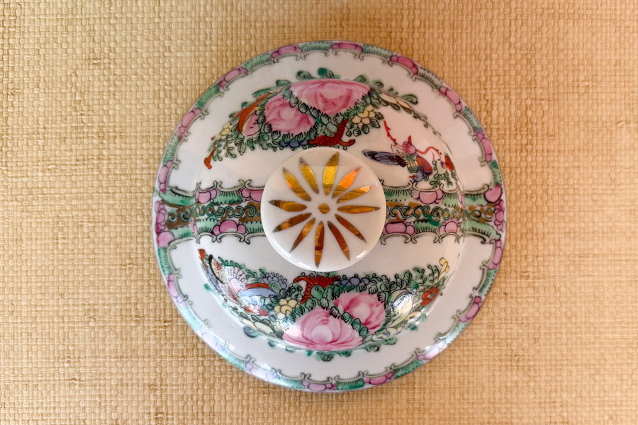 Colorful Chinoiserie Ginger Jar