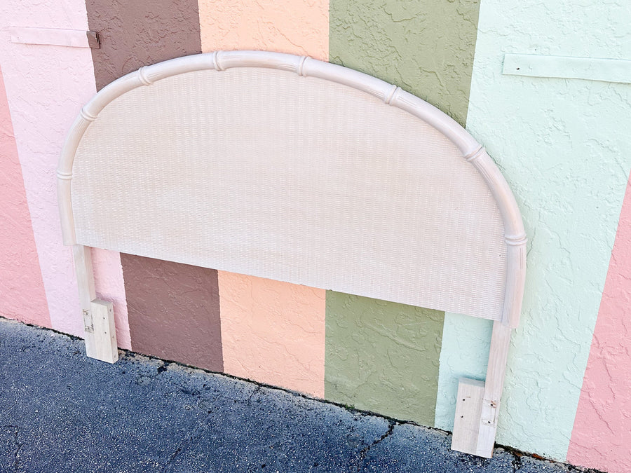 Faux Bamboo Queen Headboard