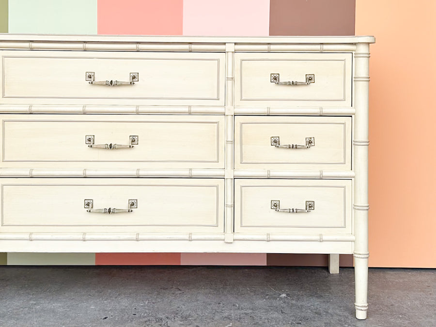 Henry Link Faux Bamboo Dresser