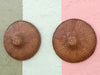 Pair of Cane and Rattan Hats