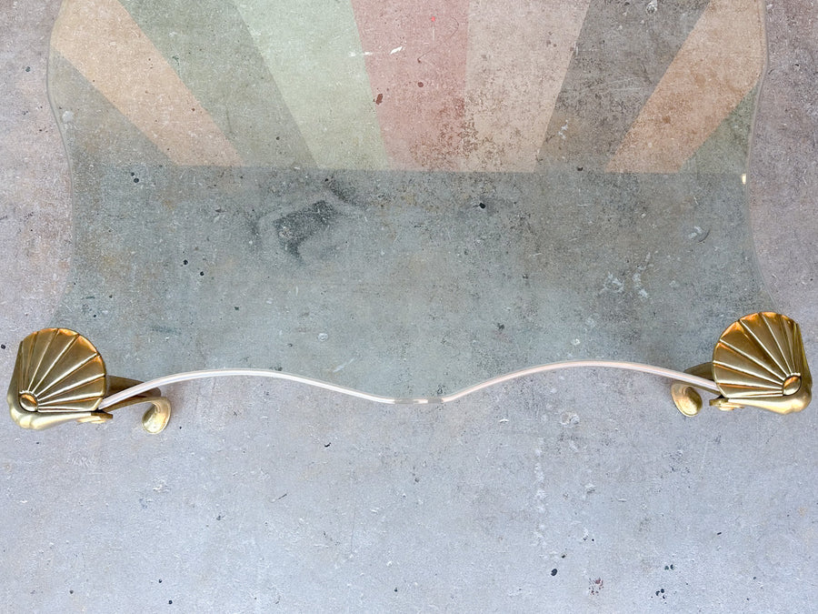 Regency Shell Motif Coffee Table