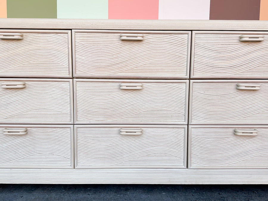 Coastal Chic Pencil Reed Dresser
