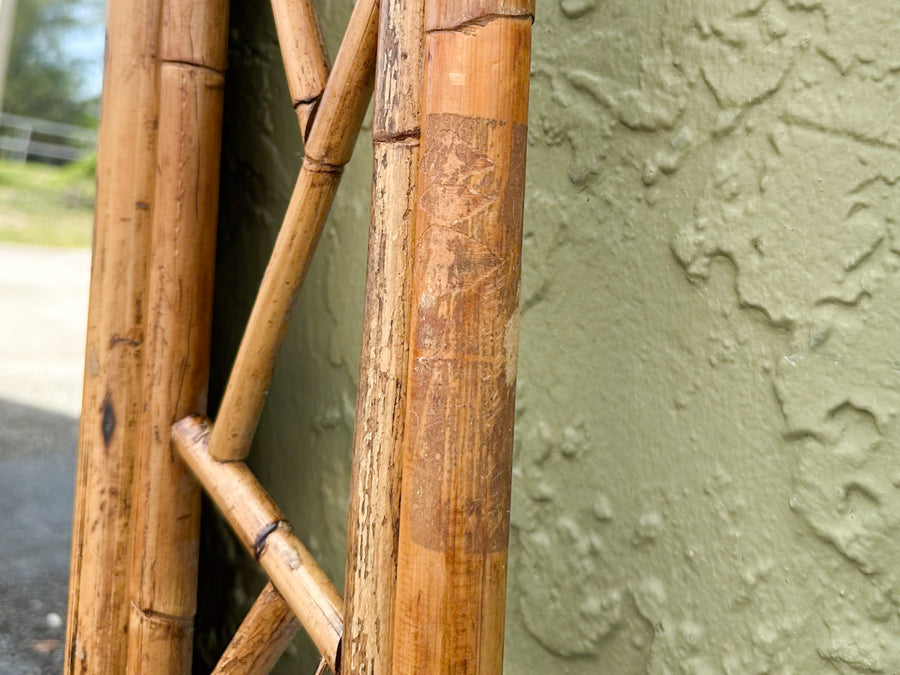 Island Style Rattan Mirror