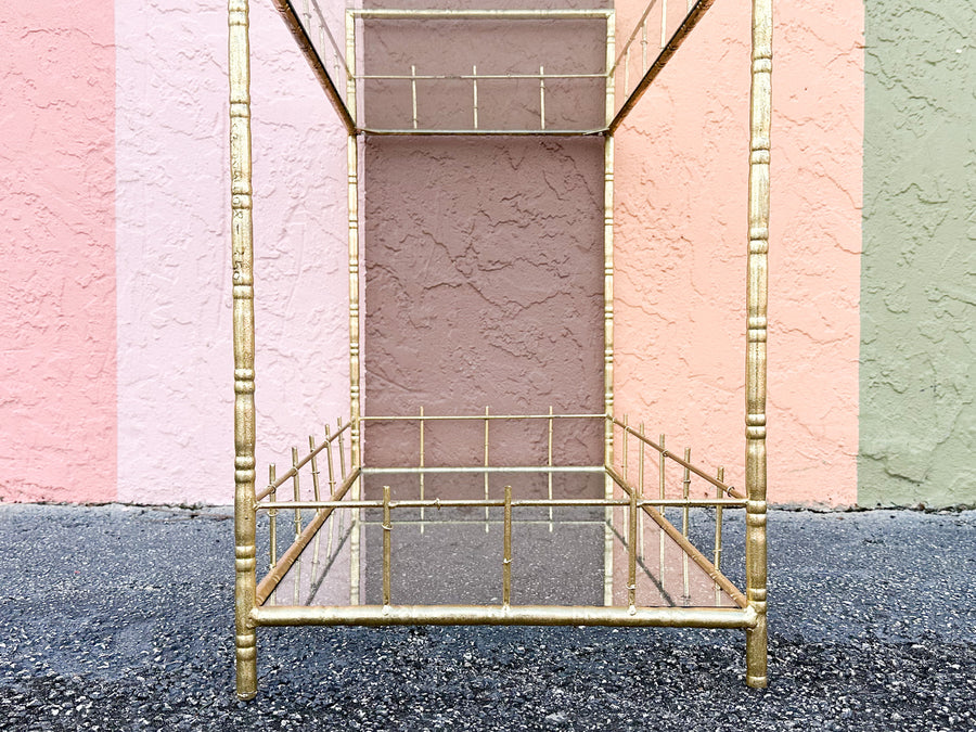 Faux Bamboo Metal Bar