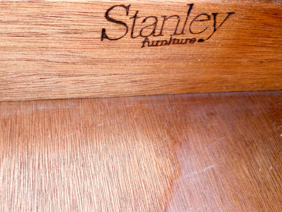 Natural Campaign Style Rattan Tall Chest