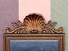 Regency Style Shell Motif Mirror