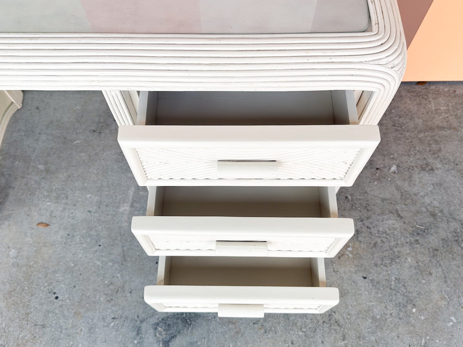 Pencil Reed Desk and Chair