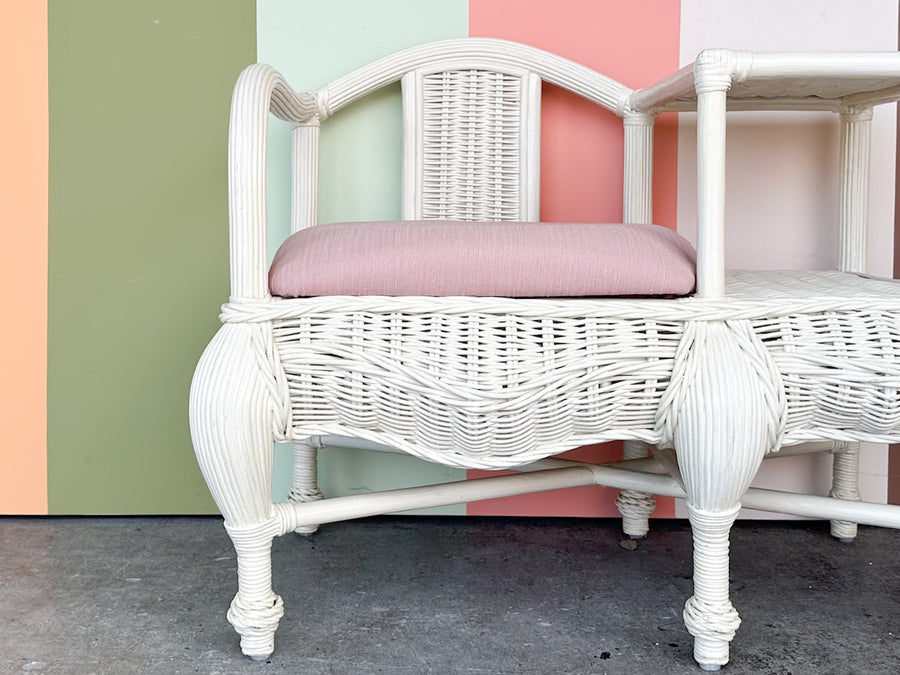Palm Beach Style Telephone Bench