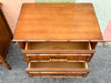 Pair of Handsome Faux Bamboo Nightstands