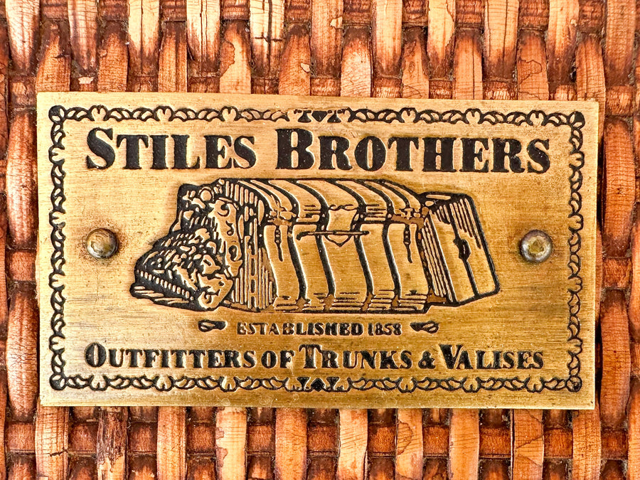 Stiles Brothers Steamer Trunk Coffee Table