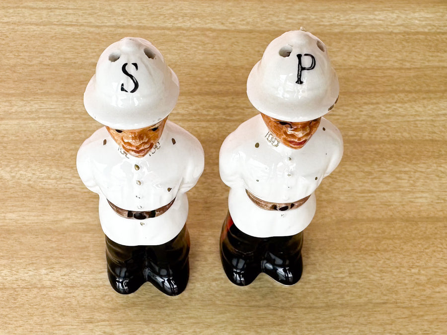 Bahamian Police Salt and Pepper Set