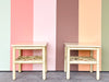 Pair of Ficks Reed Rattan Side Tables