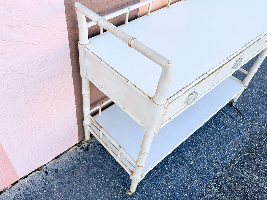 Thomasville Faux Bamboo Server